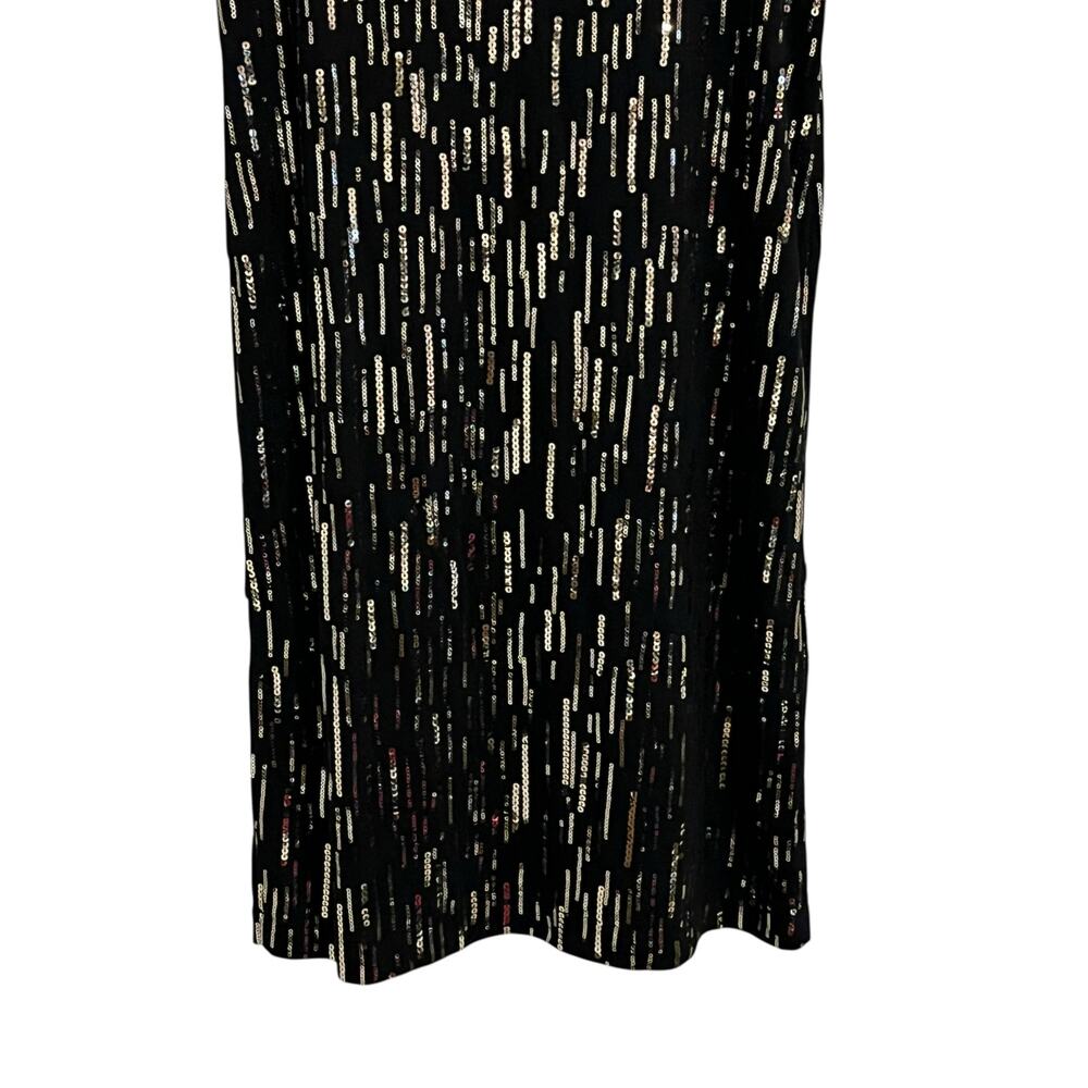 Exclusively Misook Black Silver Sequin Cocktail S… - image 7